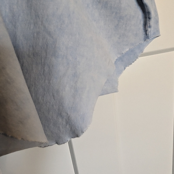 Frank & Eileen Harper Perfect Tee Maxi Dress - Mineral Blue Vintage Wash sz L - Picture 7 of 7